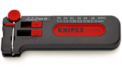 Mini outil à dénuder KNIPEX 12 80 040 SB