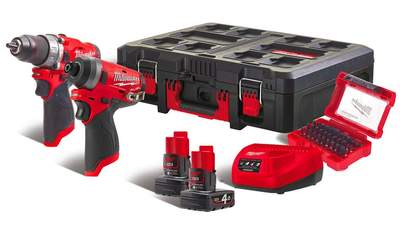 Test complet : Pack machines Milwaukee M12 FUEL POWERPACK FPP2A-402P