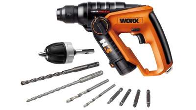 Perforateur sans fil SDS-Plus WORX 12 V ‎WX382.2