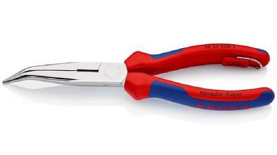 Pince à becs demi-ronds avec tranchant KNIPEX 26 25 200 T