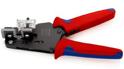 Pince à dénuder de précision avec couteaux de forme KNIPEX 12 12 10