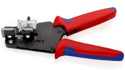 Pince à dénuder de précision avec couteaux de forme KNIPEX 12 12 11
