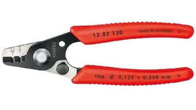 Pince à dénuder pour câbles à fibres optiques KNIPEX 12 82 130 SB