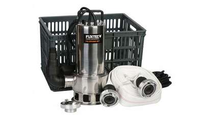 pompe immergée INOX 1100 W FUXTEC FX-TP11100 SET