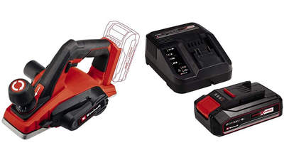 rabot sans fil TE-PL 18/82 Li Einhell avec batterie 2,5 Ah rabot sans fil TE-PL 18/82 Li Einhell avec batterie 2,5 Ah