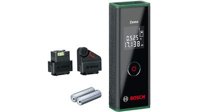 Télémètre Laser Zamo 0603672707 set avec 2 adaptateurs Bosch