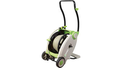 Test complet : Dévidoir automatique Ribimex Acquafoot PRDP31 monté sur roues Test complet : Dévidoir automatique Ribimex Acquafoot PRDP31 monté sur roues