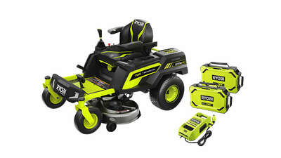 tondeuse sur batterie 72 V Rider Zero-Turn RY72ZTRX107-210 Ryobi 107 cm tondeuse sur batterie 72 V Rider Zero-Turn RY72ZTRX107-210 Ryobi 107 cm