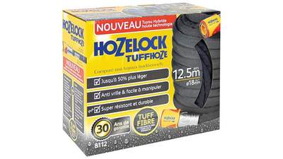 Tuyau d’arrosage hybride Tuffhoze 8112 Hozelock Tuyau d’arrosage hybride Tuffhoze 8112 Hozelock