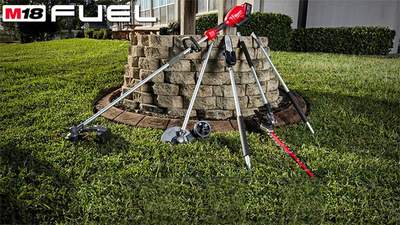 Milwaukee simplifie l'entretien des espaces verts avec ses nouveaux outils de jardin sans-fil