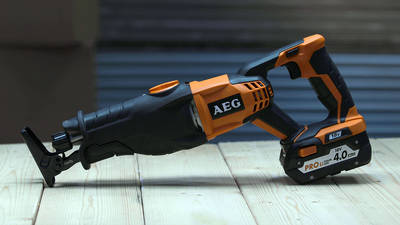 Test scie sabre AEG BUS 18 LI Test scie sabre AEG BUS 18 LI