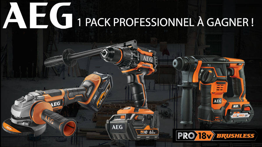 Jeu concours AEG Power Tools Jeu concours AEG Power Tools