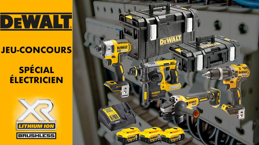 Pack d'outils électroportatifs spécial électricien DEWALT Pack d'outils électroportatifs spécial électricien DEWALT