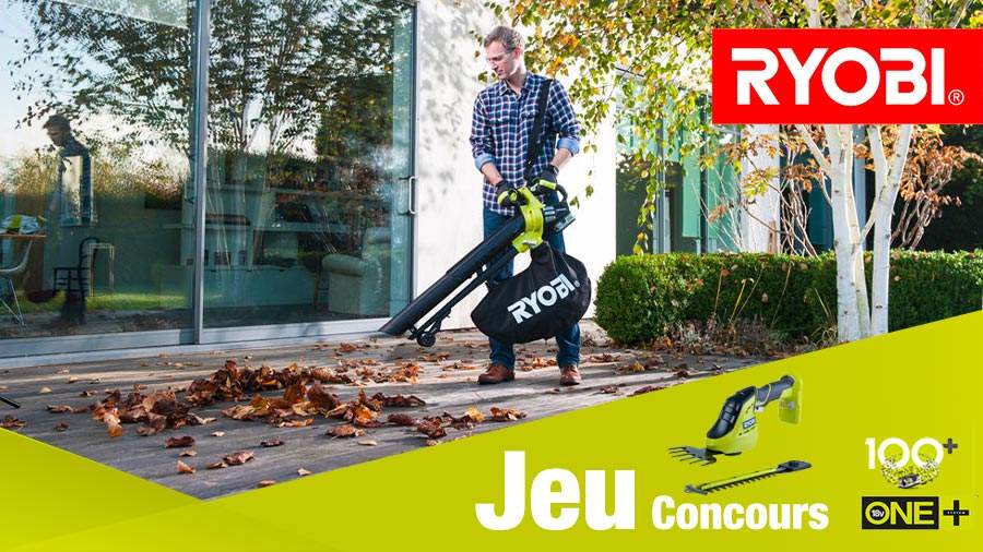 Jeu-concours RYOBI jardin spécial Noël Jeu-concours RYOBI jardin spécial Noël