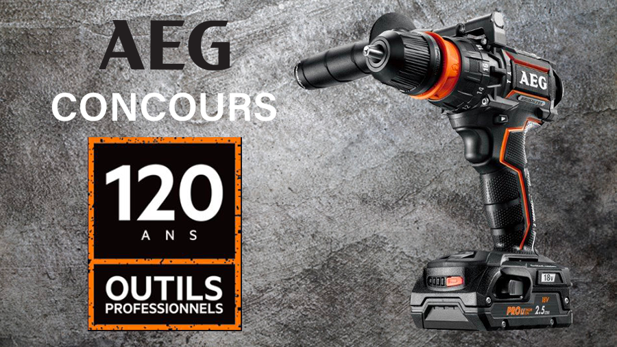Concours AEG perceuse BSB18CBL Concours AEG perceuse BSB18CBL