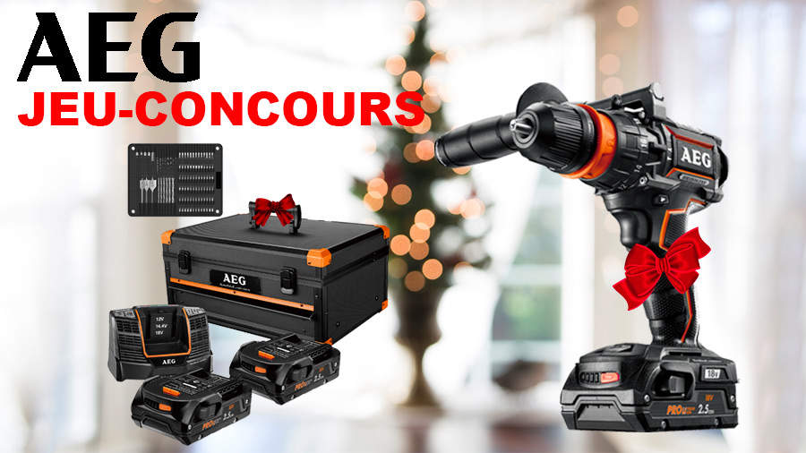 Perceuse à percussion AEG BSB 18CBLLE-253C Perceuse à percussion AEG BSB 18CBLLE-253C