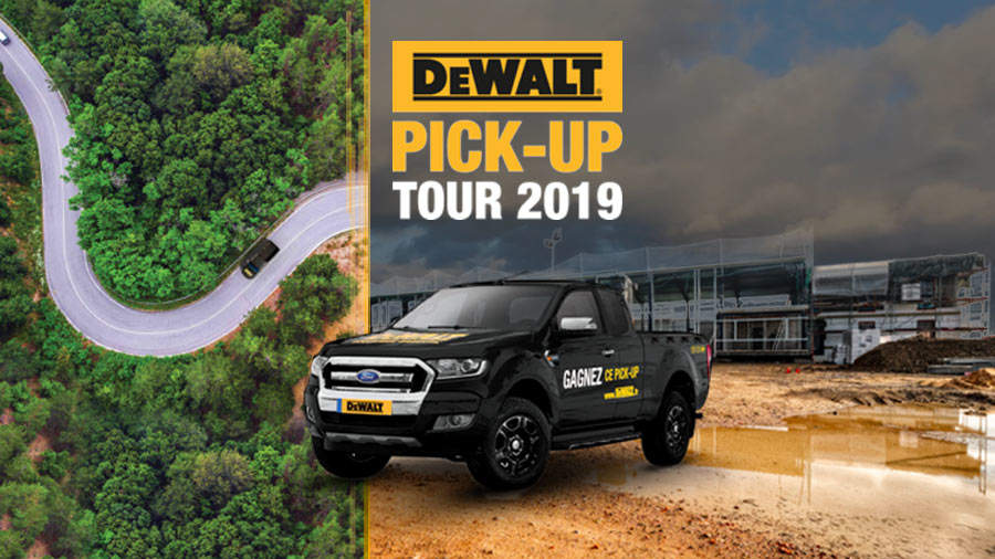 Stand DEWALT pick-up tour 2019