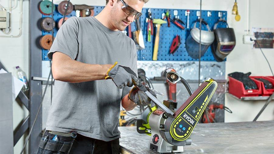 Test et avis du touret à meuleur ryobi