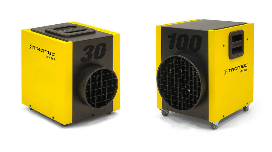 Solutions de chauffage industrielles Aérothermes TEH Trotec