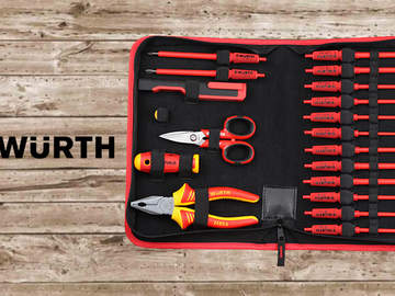 Travaillez avec précision grâce au set électricien WÜRTH