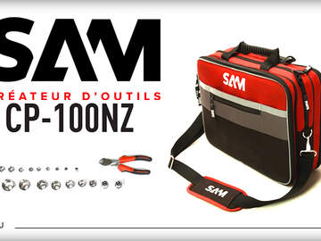 SAM Outillage CP-100NZ : la mallette textile idéale pour la maintenance itinérante SAM Outillage CP-100NZ : la mallette textile idéale pour la maintenance itinérante