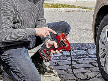 compresseur pour voiture sans fil CE-CC 18 Li-Solo Power X-Change Einhell compresseur pour voiture sans fil CE-CC 18 Li-Solo Power X-Change Einhell