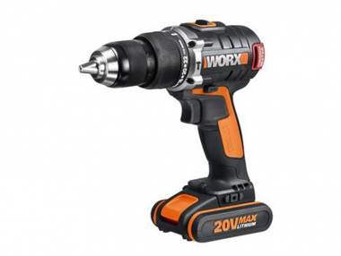 Perceuse visseuse à percussion Worx WX373 © Zone Outillage Benjamin Leharivel