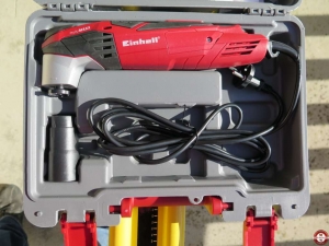 Découpeur-ponceur Einhell Multimaxx RT-MG 200 E © Zone Outillage Découpeur-ponceur Einhell Multimaxx RT-MG 200 E © Zone Outillage