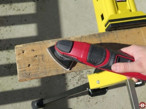 Découpeur-ponceur Einhell Multimaxx RT-MG 200 E © Zone Outillage Découpeur-ponceur Einhell Multimaxx RT-MG 200 E © Zone Outillage