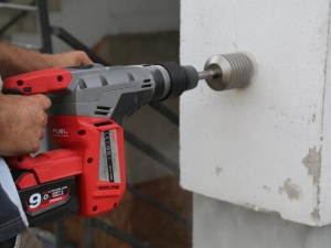 Perforateur burineur sans fil SDS-MAX M18 CHM Milwaukee © Benjamin LEHARIVEL - Zone Outillage