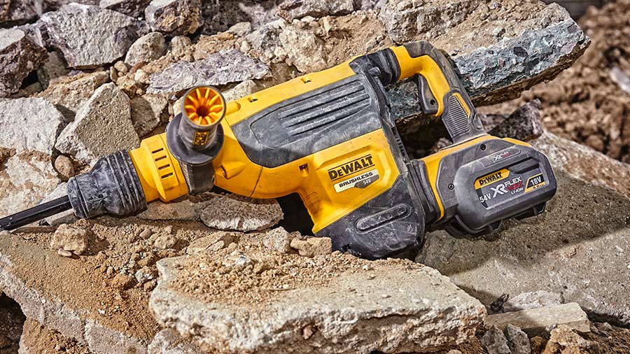 Perforateur burineur SDS-MAX sur batterie DEWALT DCH733X2-QW Perforateur burineur SDS-MAX sur batterie DEWALT DCH733X2-QW