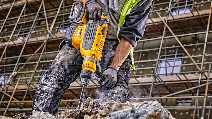 Perforateur burineur SDS-MAX sur batterie DEWALT DCH733X2-QW Perforateur burineur SDS-MAX sur batterie DEWALT DCH733X2-QW