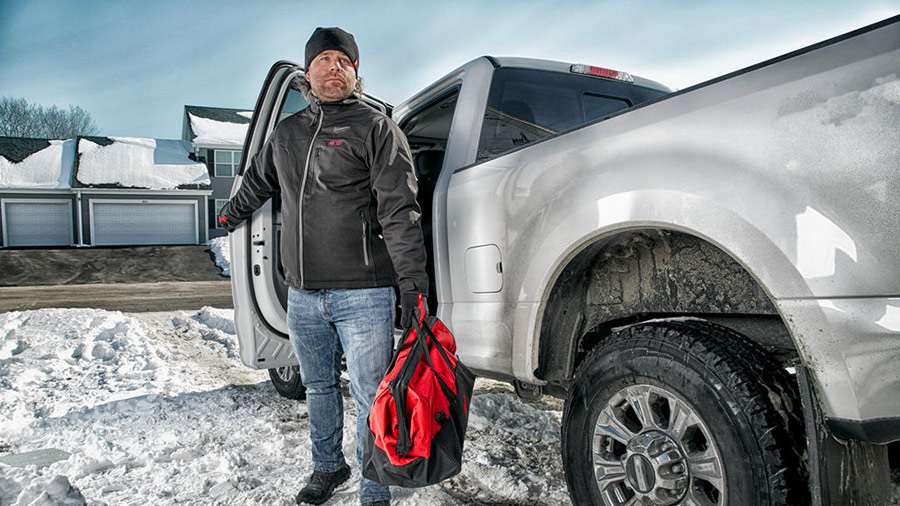 Test et avis du blouson chauffant M12 HJ BL4 Milwaukee Test et avis du blouson chauffant M12 HJ BL4 Milwaukee