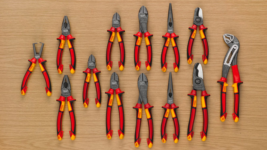 Nouvelle gamme de pinces VDE pour électriciens Milwaukee Nouvelle gamme de pinces VDE pour électriciens Milwaukee