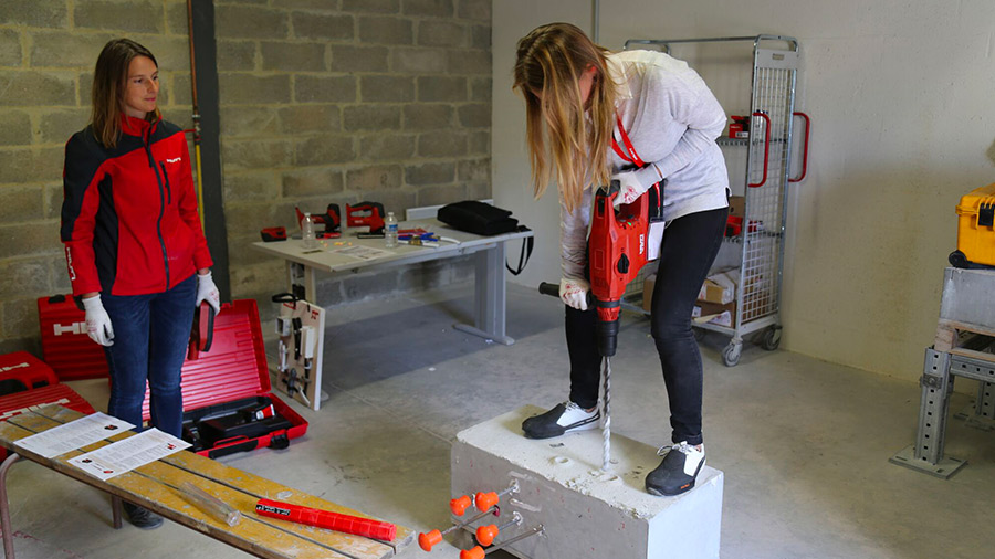 Nouveau perforateur-burineur HILTI TE 60-A36 Nouveau perforateur-burineur HILTI TE 60-A36