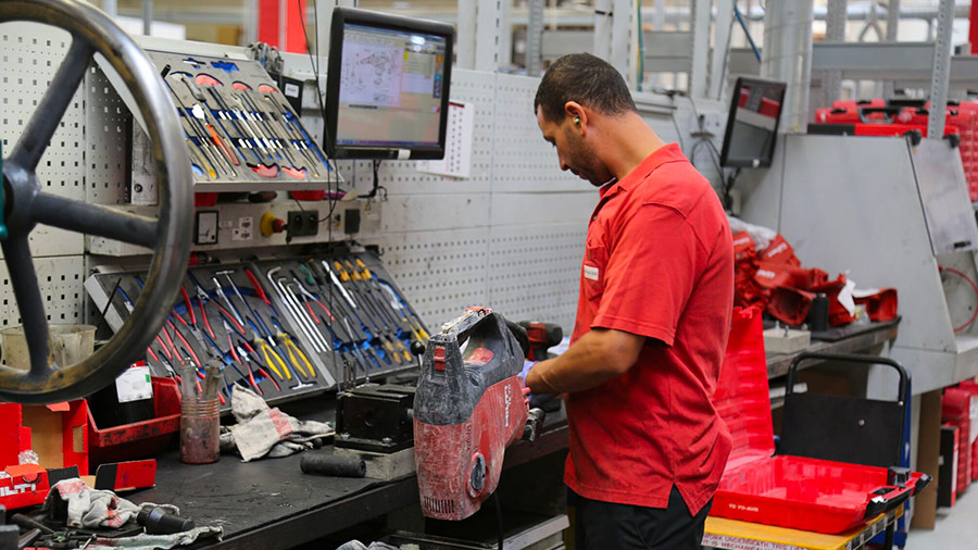 Découverte des coulisses du SAV HILTI France de Bois-d’Arcy Découverte des coulisses du SAV HILTI France de Bois-d’Arcy