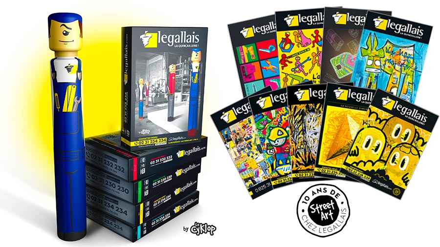Legallais dévoile son nouveau catalogue 2020 en collaboration avec l'artiste le CyKlop Legallais dévoile son nouveau catalogue 2020 en collaboration avec l'artiste le CyKlop