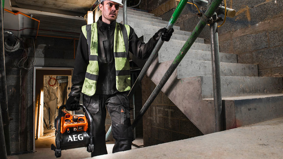 BK18-38BL AEG : un compresseur de chantier 18 V autonome et efficace BK18-38BL AEG : un compresseur de chantier 18 V autonome et efficace