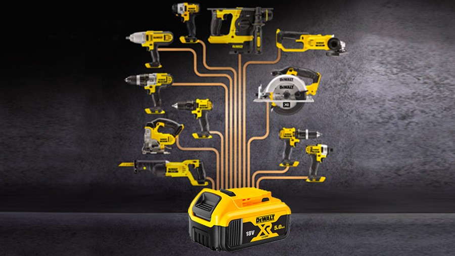 DEWALT XR 18V : une plateforme complète d'outils électroportatifs sur batterie DEWALT XR 18V : une plateforme complète d'outils électroportatifs sur batterie