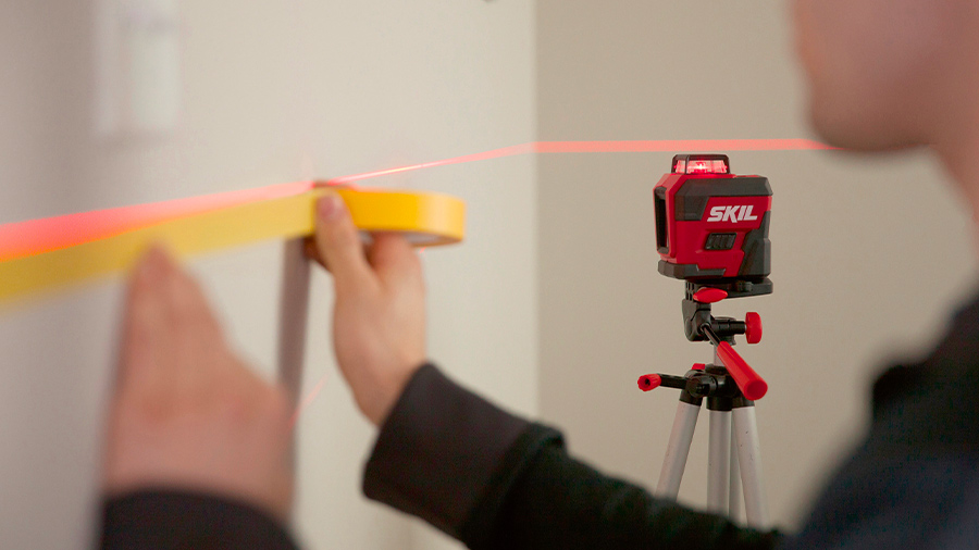 Laser croix 360° lignes rouges SKIL 1960 DA Laser croix 360° lignes rouges SKIL 1960 DA