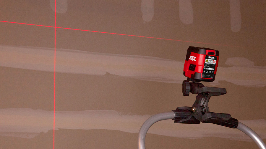 Laser croix lignes rouges SKIL 1910 AA Laser croix lignes rouges SKIL 1910 AA