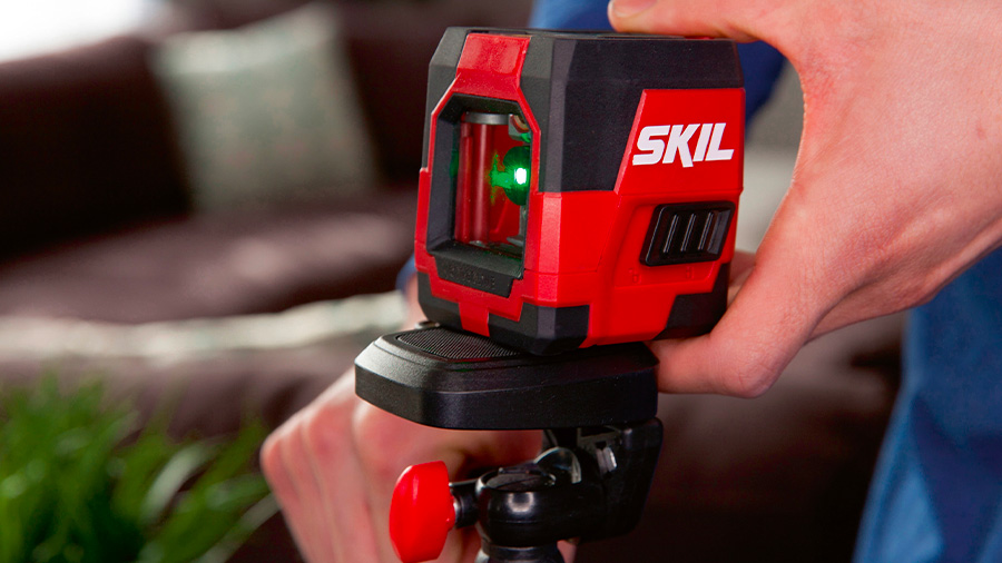 Laser croix lignes rouges avec trépied SKIL 1911 DA Laser croix lignes rouges avec trépied SKIL 1911 DA