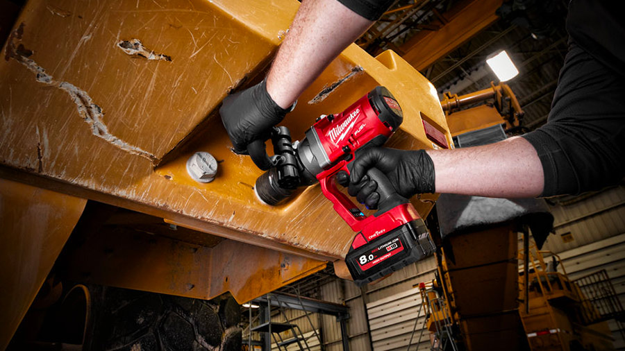 Milwaukee présente la première boulonneuse sur batterie 1" M18 ONEFHIWF1 Milwaukee présente la première boulonneuse sur batterie 1" M18 ONEFHIWF1