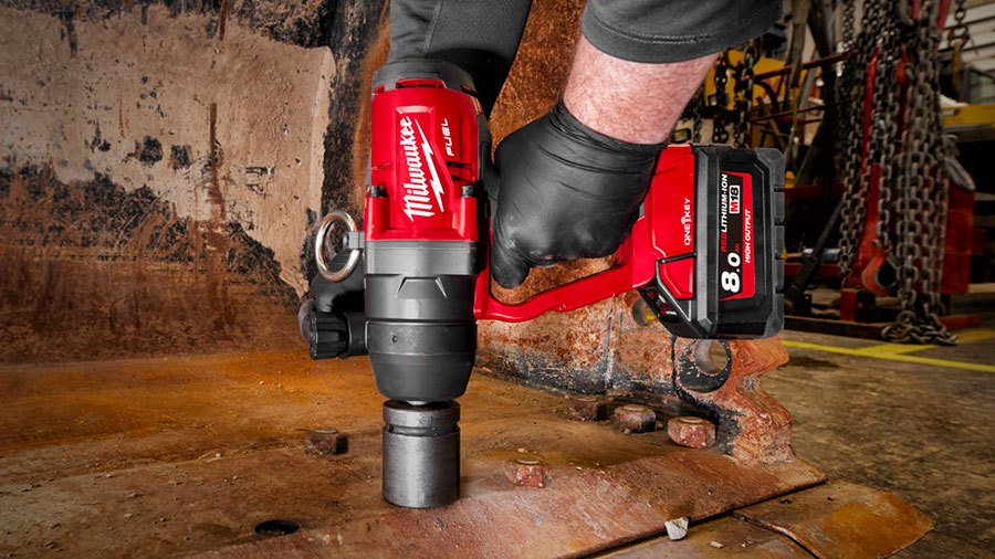 Milwaukee présente la première boulonneuse sur batterie 1" M18 ONEFHIWF1 Milwaukee présente la première boulonneuse sur batterie 1" M18 ONEFHIWF1