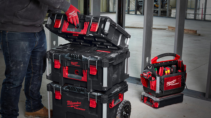 Système de stockage modulaire PACKOUT de Milwaukee Système de stockage modulaire PACKOUT de Milwaukee