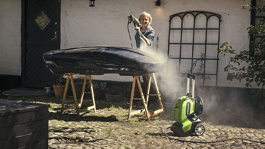 Nettoyeur haute pression filaire G40 Greenworks Nettoyeur haute pression filaire G40 Greenworks