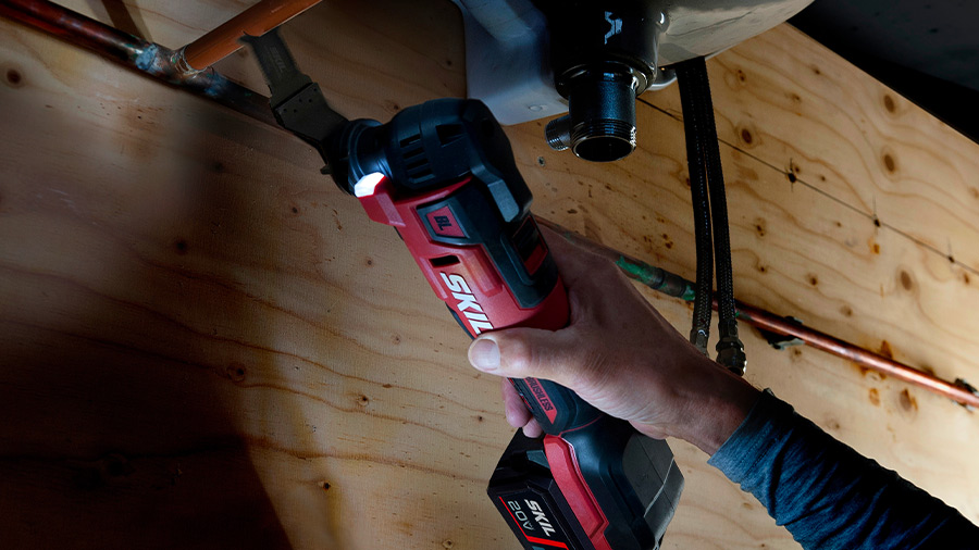 SKIL dévoile son outil multifonction sans fil brushless MF1E 3650 CA SKIL dévoile son outil multifonction sans fil brushless MF1E 3650 CA