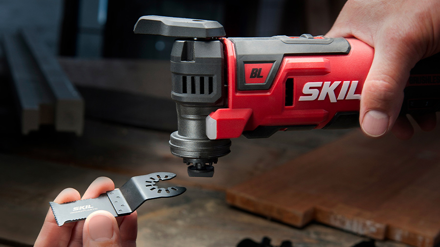 SKIL dévoile son outil multifonction sans fil brushless MF1E 3650 CA SKIL dévoile son outil multifonction sans fil brushless MF1E 3650 CA