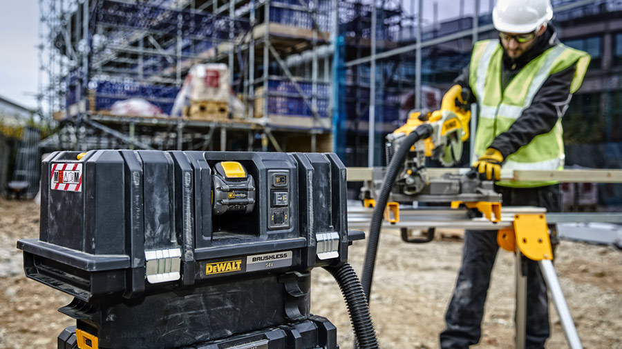 DCV586M : le nouvel aspirateur eau et poussière sur batterie TSTAK DEWALT DCV586M : le nouvel aspirateur eau et poussière sur batterie TSTAK DEWALT
