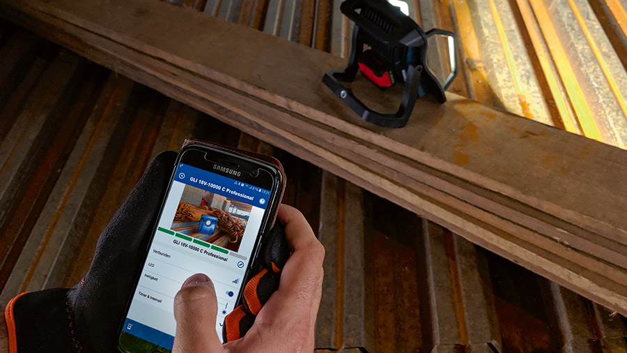 Éclairez votre chantier avec les nouvelles lampes sans fil GLI 18V Professional Bosch Éclairez votre chantier avec les nouvelles lampes sans fil GLI 18V Professional Bosch